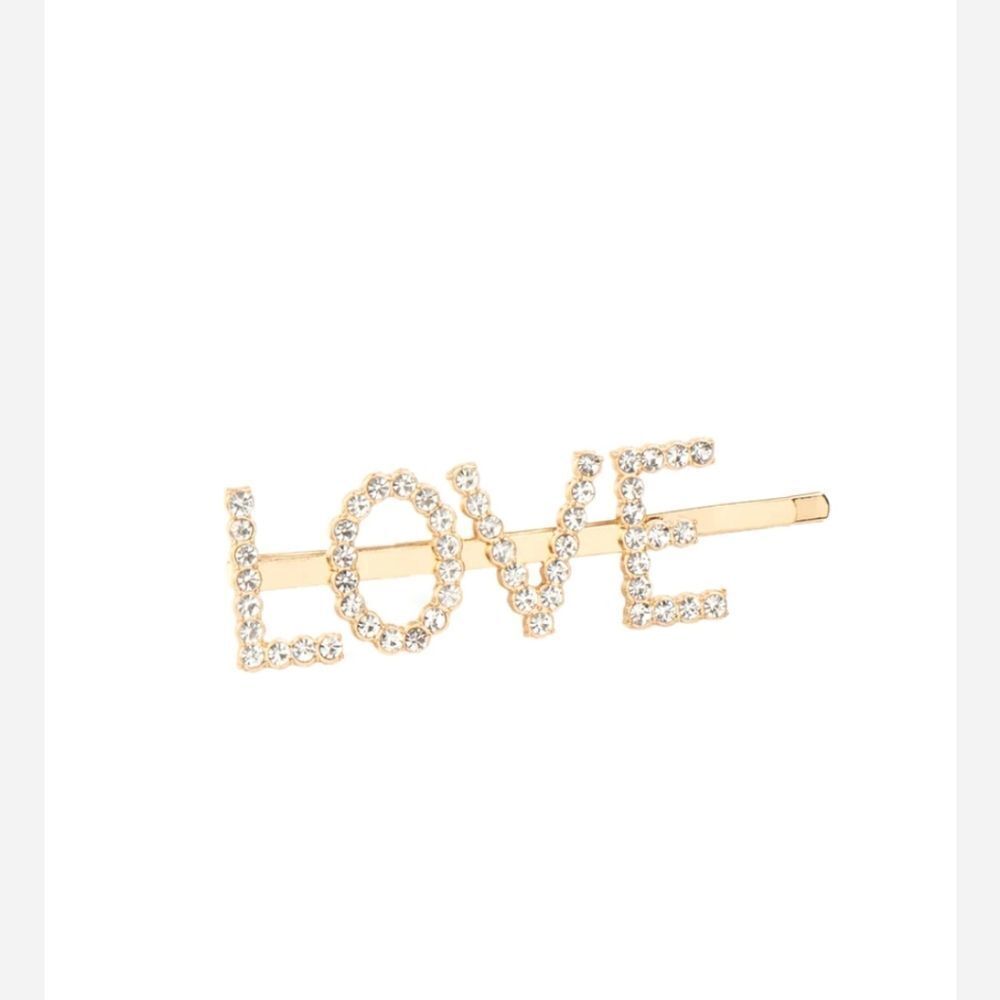 Rhinestone Hair Clips Set - Picture 2 of 5